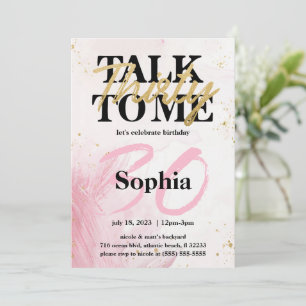 Bespreek 30 voor me de Kaart van de 30e verjaardag