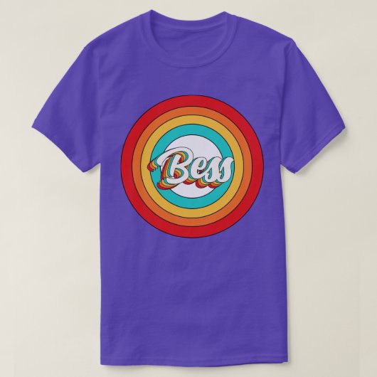 Bess Naam Shirt Bess Circle (Design voorkant)