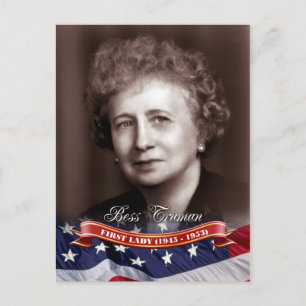 Bess Truman, First Lady of the U.S. Briefkaart