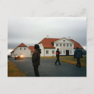Bessastadion (presidentieel paleis), IJsland Briefkaart