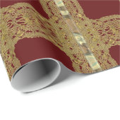 Bessbrook Laycee Elegant Holiday Romantic Cadeaupapier (Rol Hoek)