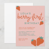 BESSE EERSTE UITNODIGING (Voorkant / Achterkant)