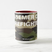 BESSEMER VILLE FIREFIGHTER CAMO MUG (Centre)