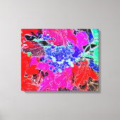 BESSEN EN BLADEREN CANVAS AFDRUK (Voorkant)