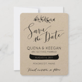 Bessen en Kano Red de Dag Save The Date