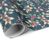 Bessen & wijnstokken inpakpapier (Rol Hoek)