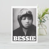 Bessie Coleman - Aviation Pioneer Bedankkaart (Staand voorkant)