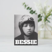 Bessie Coleman - Aviation Pioneer Briefkaart (Staand voorkant)