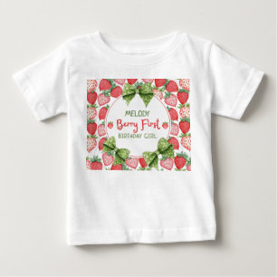 Bessie eerste verjaardag Aardbeienfeestje