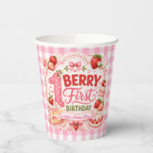 Bessie eerste verjaardag Strawberry Shortcake