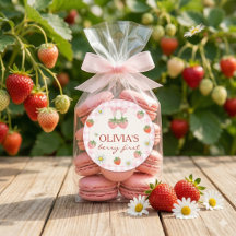 Bessie Eerste Verjaardagsfeestje Aardbei Klassieke