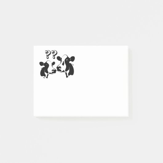 Bessie en Nellie, de Koeien Post-it® Notes (Voorkant)