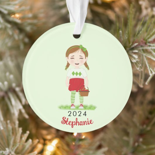 Bessie Vriendelijke Verjaardag Ornament (Boom)
