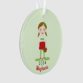 Bessie Vriendelijke Verjaardag Ornament (voorkant)