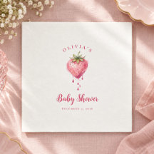 Bessie Zoete Aardbei Baby Shower