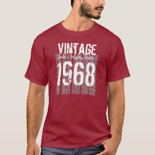 Best 1968 T-shirt Forties Birthday Gift