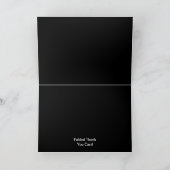 Best aanpassen Logo tekst gevouwen dank u kaarten (Binnen)