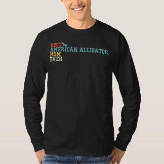 Best American Alligator Mam Ever Retro T-shirt