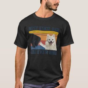 Best American Eskimo Dog Dad Ever Funny Dog Lover T-shirt