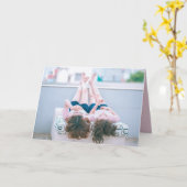 BEST AMIS BESTIE BFF CARTES D'ANNIVERSAIRE POUR EL (Fleur jaune)