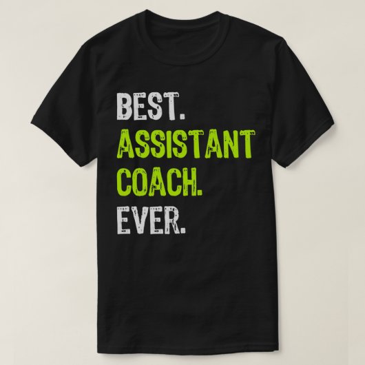 Best ASSISTANT COACH Ever Pullover  (Design voorkant)
