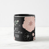 Best Auntie Ever Floral Mok (Midden)