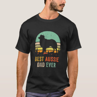 Best Aussie Pap ooit Papa Australian Sheph T-shirt