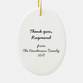 Best Auto Mechanic Ornament (Achterkant)