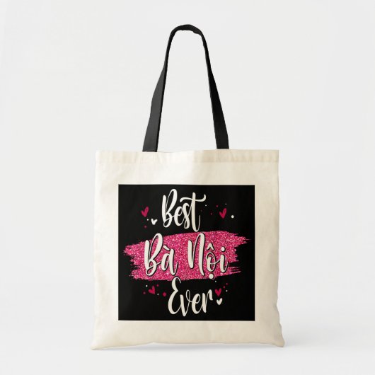 Best Ba Noi Ever Vietnamese Grandma Design Tote Bag (Voorkant)