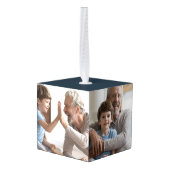 Best Baba Ever Photo Kubus Ornament (Achter hoekig)