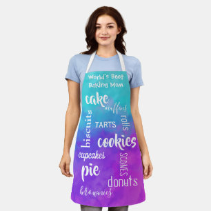 Best Baking Mam Words Apron Schort