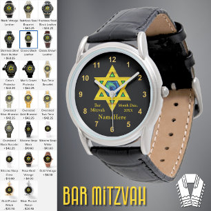 Best, Bar Mitzvah Gift Ideeën, op maat gemaakt Horloge