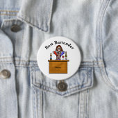 Best Bartender Button - Vrouw Bartender (In situ)