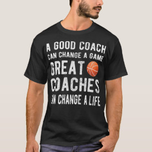 Best Basketball Coach geeft Basketball Coaching ba T-shirt