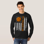 Best Basketball Dad Basketball Daddy T-shirt (Voorkant volledig)