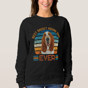Best Basset Hond Dad Ever Dog Vaderdag T-shirt