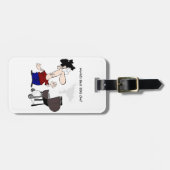 Best BBQ Chef Fun Quote voor hem Bagagelabel (Voorkant horizontaal)