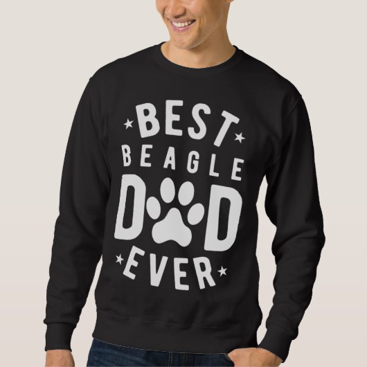 Best Beagle Dad Ever Beagle Dad Trui (Voorkant)
