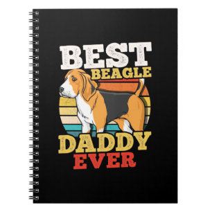 Best Beagle Dog Papa ooit Notitieboek