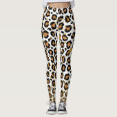 Best beoordeelde vrouwen Leggings | luipaardprint (Voorkant)
