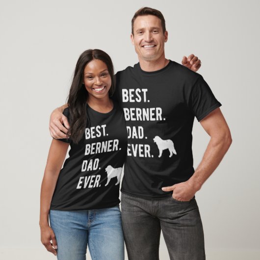 Best Berner Pap Ever Mannen Bernese Mountain Dog T-shirt (Unisex)