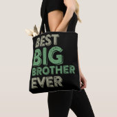 Best Big Brother Bro Ever Ouder Sbling Funny Gift Draagtas (Dichtbij)