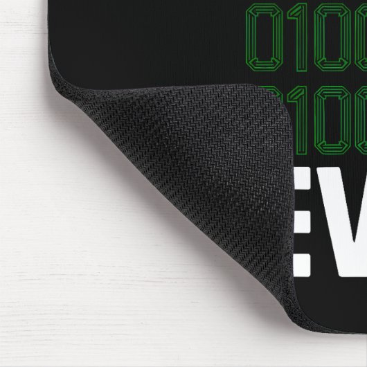 Best Binary DAD Ever Programmer Desk Muismat (Hoek)