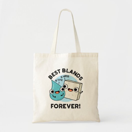 Best Blands Forever Funny BFF Pun Tote Bag (Voorkant)