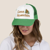 Best Bobo's Gone Squatchin Trucker Hat Ever! Trucker Pet (In situ)