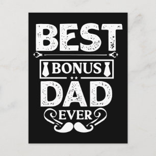 Best Bonus Dad Ever Briefkaart