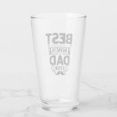 Best Bonus Dad Ever Glas (Achterkant)