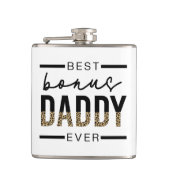 Best Bonus Dad Oover leopard Typography Heupfles (Voorkant)
