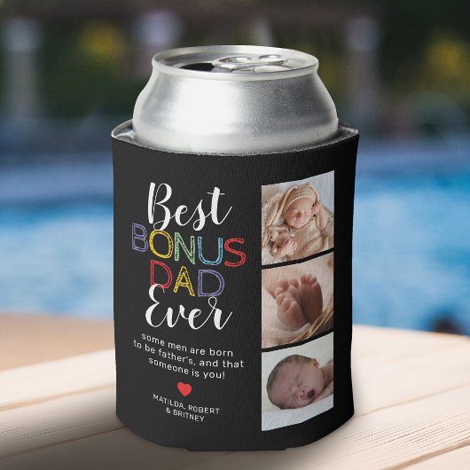 Best Bonus Dad Stepfather 6 Foto Koelbox Blikjeskoeler