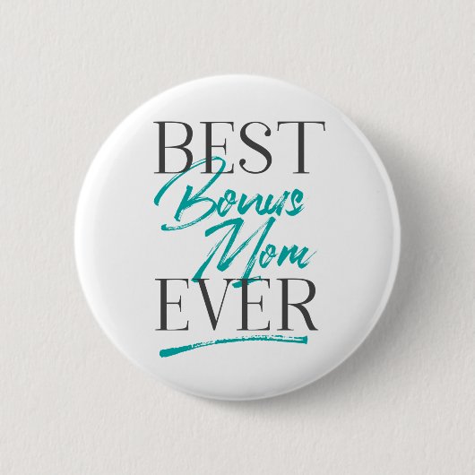 Best Bonus Mam Ever Flair Collectie Ronde Button 5,7 Cm (Voorkant)